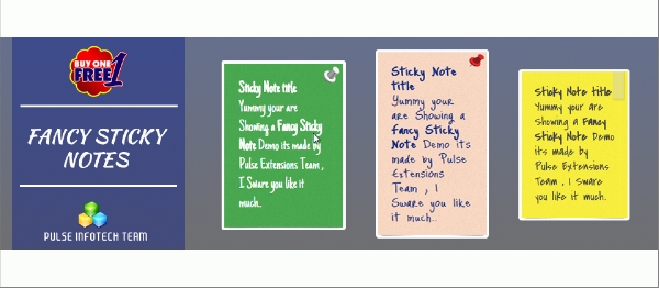 Joomla Fancy Sticky Notes Extension