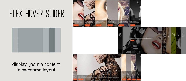 Joomla Flex Hover Slider Extension