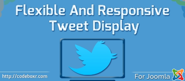 Joomla Flexible And Responsive Tweet Display Extension