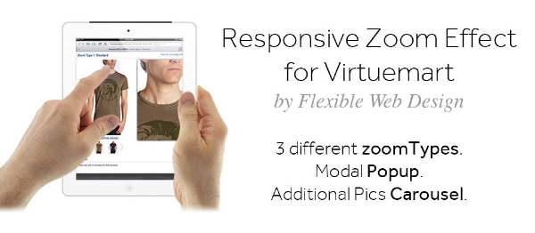 Joomla Flexible Zoom Effect On Product Page For Virtuemart Extension