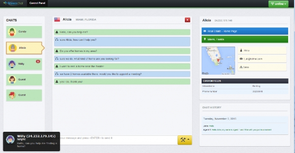 Joomla FrescoChat Live Chat Extension