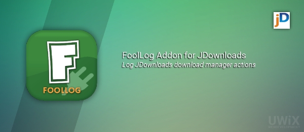 Joomla FoolLog Addon For JDownloads Extension