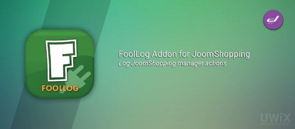 Joomla FoolLog Addon For JoomShopping Extension