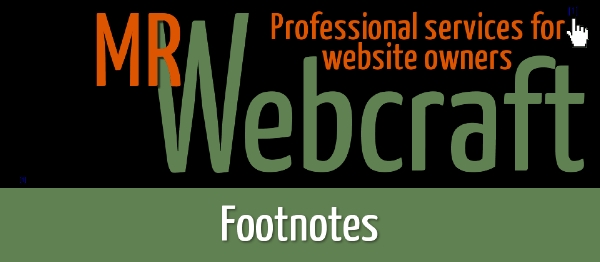 Joomla Footnotes Extension