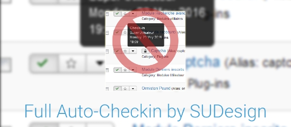 Joomla Full Auto-Checkin Extension