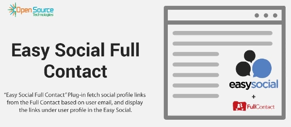 Joomla Full Contact For Easy Social Extension