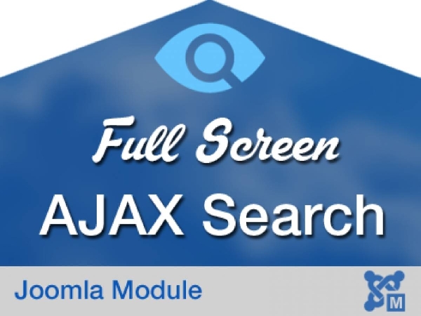 Joomla Fullscreen AJAX Search Extension