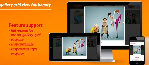 Joomla Gallery Grid View Full Beauty Extension