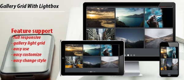 Joomla Gallery Grid With Lightbox Extension