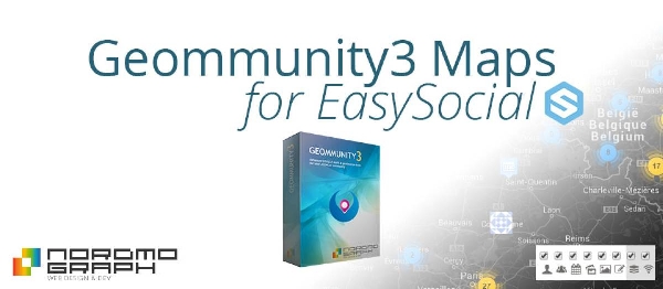 Joomla Geommunity Map For Easysocial Extension