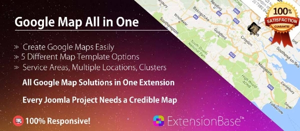 Joomla Google Map All In One Extension