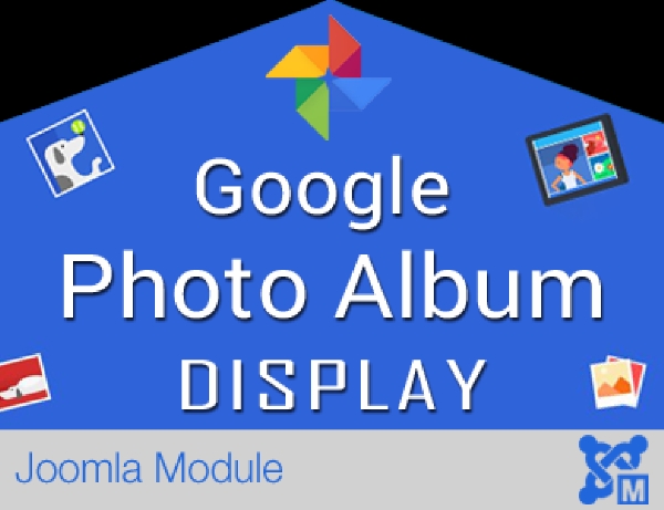 Joomla Google Photo Album Display Extension