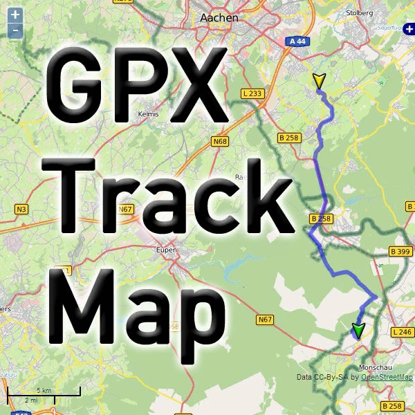 Joomla GPXTrackMap Extension