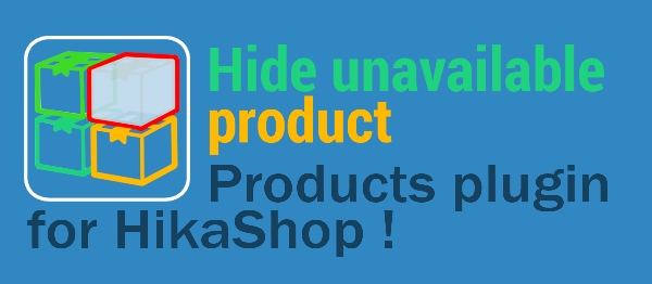 Joomla Hide Unavailable Product For HikaShop Extension