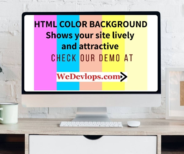 Joomla HTML Color Background  Extension