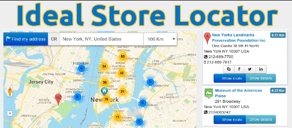 Joomla Ideal Store Locator Extension