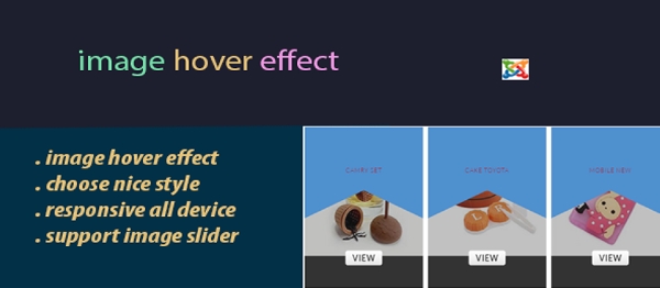 Joomla Image Hover Effect Extension