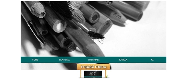 Joomla Impact Menu Extension