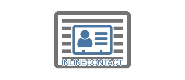 Joomla InlineContact Extension