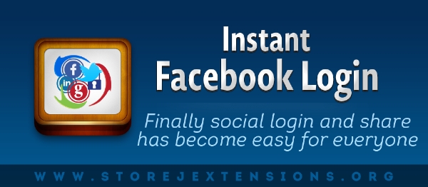 Joomla Instant Facebook Login Extension