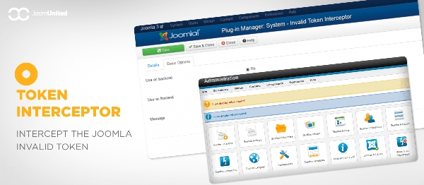 Joomla Invalid Token Interceptor Extension