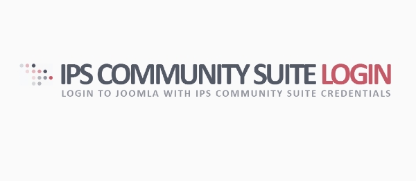 Joomla IPS Community Suite Login Extension