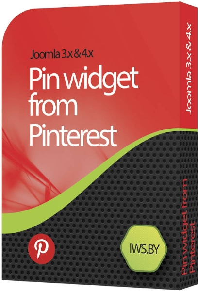 Joomla IWS.BY Pin Widget From Pinterest Extension