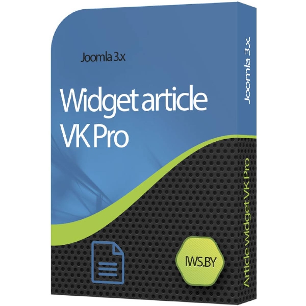 Joomla IWS.BY Widget Article VK Pro Extension