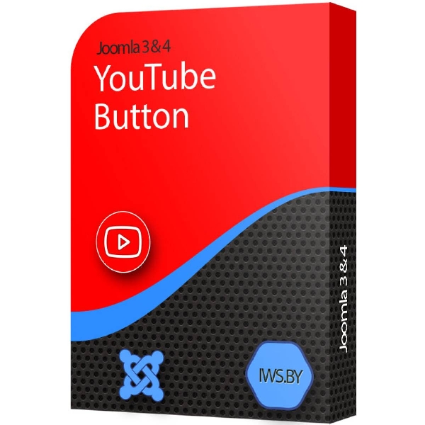 Joomla IWS.BY YouTube Button Extension