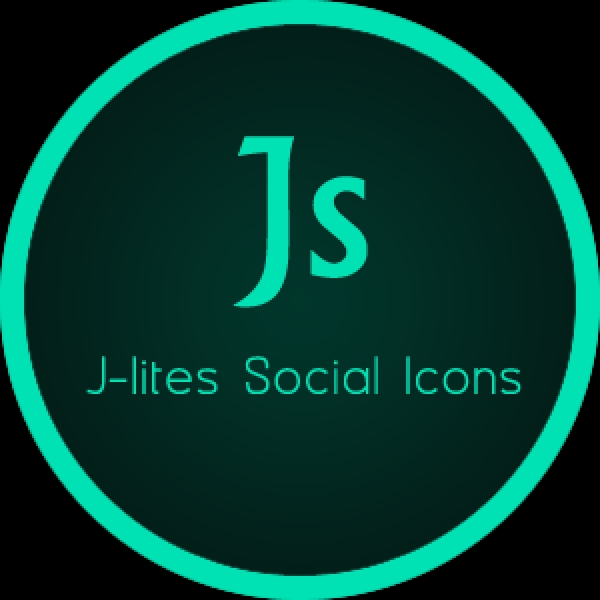 Joomla J-lites Social Icons Extension