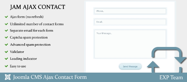 Joomla JaM Contact Extension