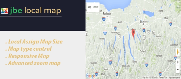 Joomla Jbe Local Map Extension