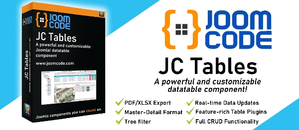 Joomla JCTables Extension