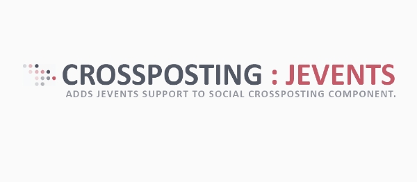 Joomla JEvents Support For Social Crossposting Extension