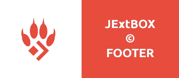 Joomla JExtBOX Footer Extension