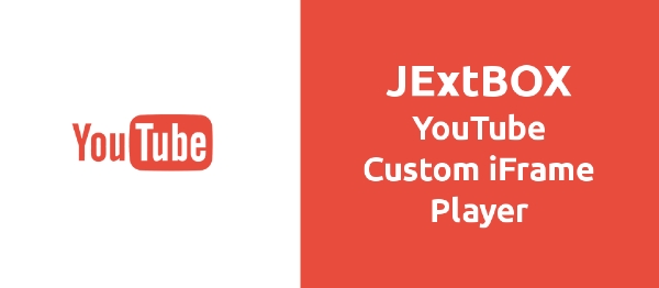 Joomla JExtBOX Youtube Custom IFrame Player Extension