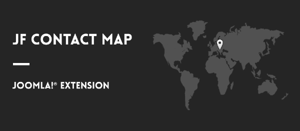 Joomla JF Contact Map Extension