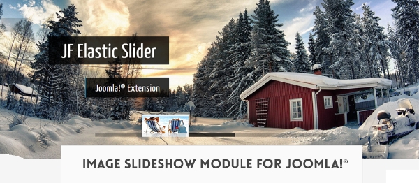 Joomla JF Elastic Slider Extension