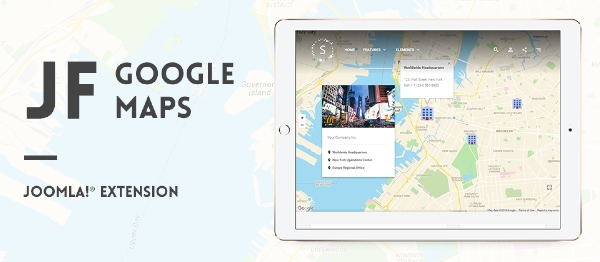 Joomla JF Google Maps Extension