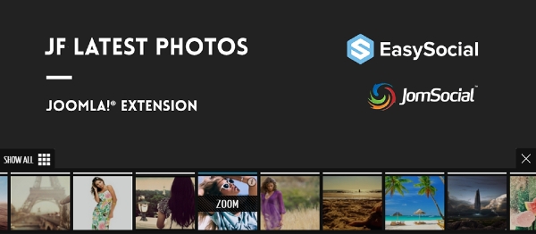 Joomla JF Latest Photos Extension
