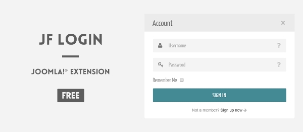 Joomla JF Login Extension