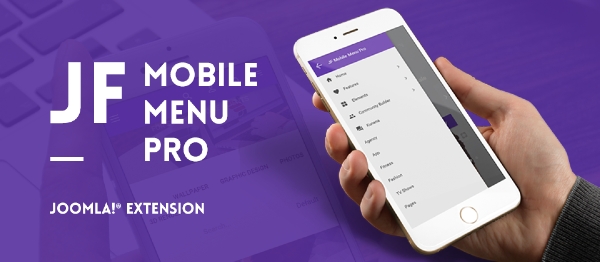 Joomla JF Mobile Menu Pro Extension