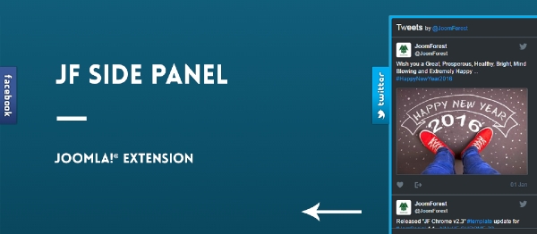 Joomla JF Side Panel Extension