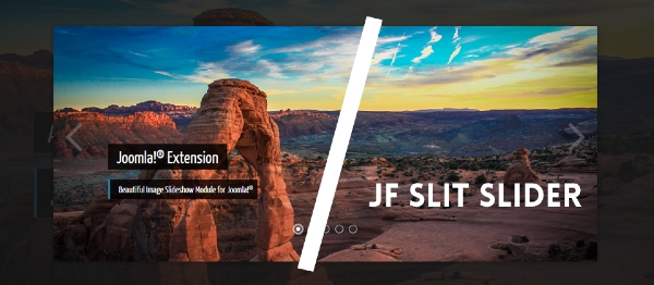 Joomla JF Slit Slider Extension