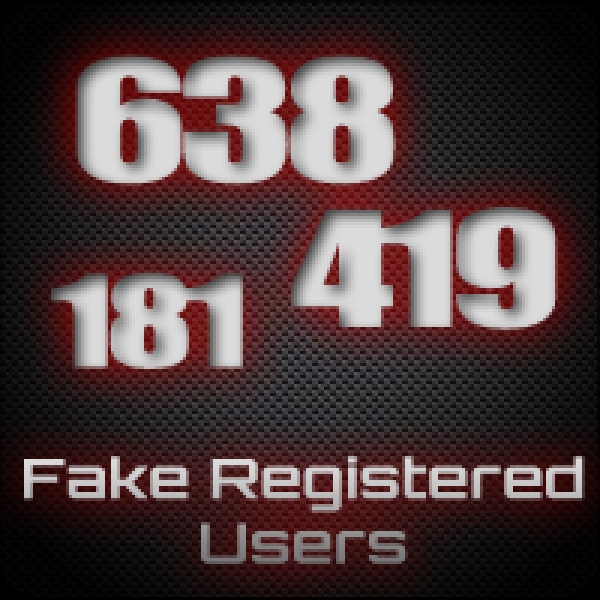 Joomla JJ Fake Registered Users Extension