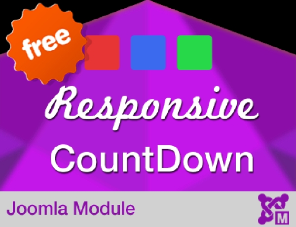 Joomla JK Responsive Countdown Extension