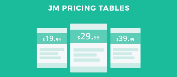 Joomla JM Pricing Tables Extension