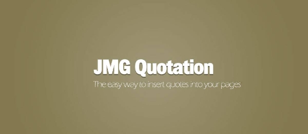 Joomla JMG Quotation Extension