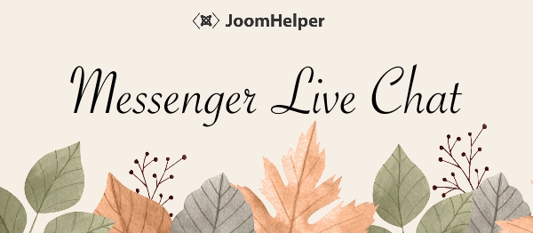 Joomla JMP FB Messenger Live Chat Extension