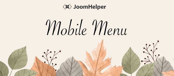 Joomla JMP Mobile Menu Extension